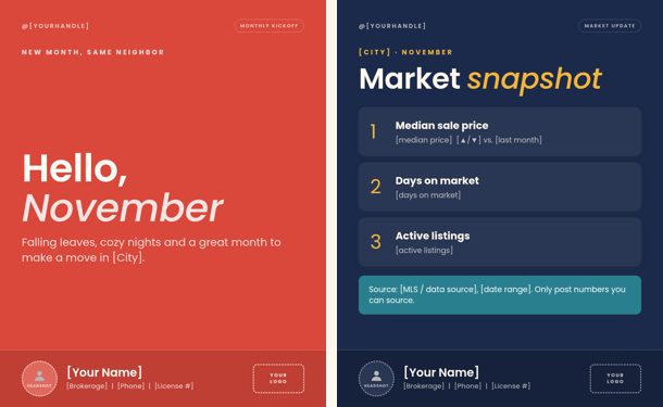 Bold Bright palette sample graphics