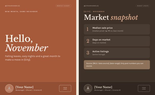 Desert Neutral palette sample graphics